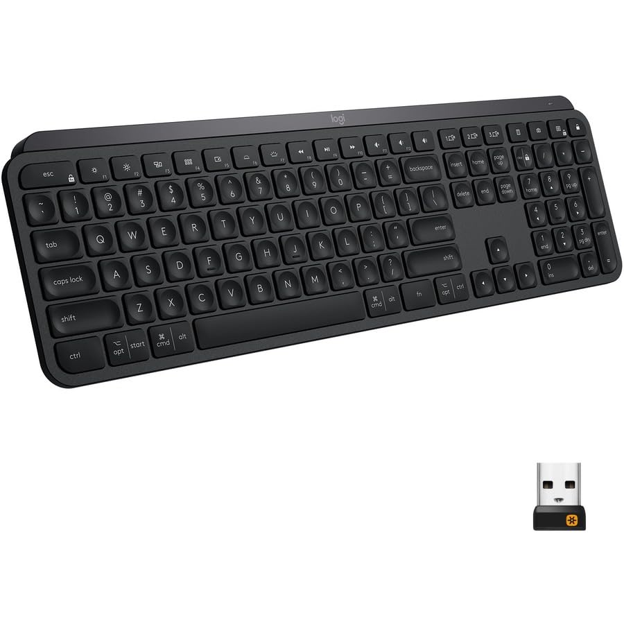 Logitech MX Keys Advanced Wireless Illuminated Keyboard