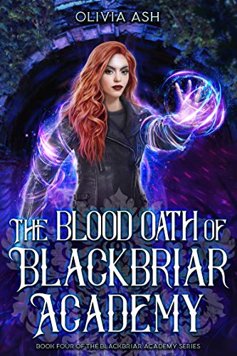 The Blood Oath of Blackbriar Academy book cover