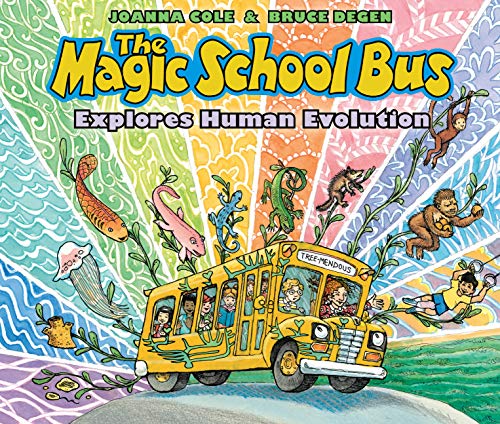 The Magic School Bus Explores Human Evolution book cover