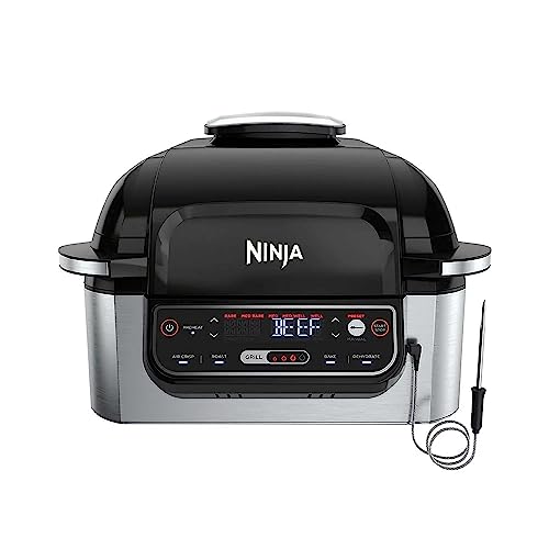 Ninja Foodi 5-in-1 Indoor Smart Grill & Air Fryer, IG351