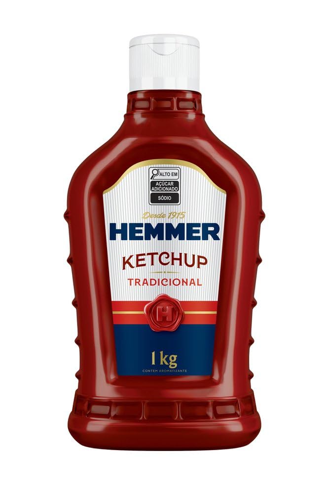 Hemmer Ketchup Tradicional Bisnaga 1kg