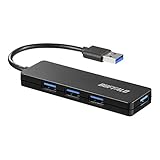 人気急上昇の商品4 - バッファロー USB ハブ USB3.0 スリム設計 4ポート バスパワー 軽量 Windows Mac PS4 PS5 Chromebook 対応 