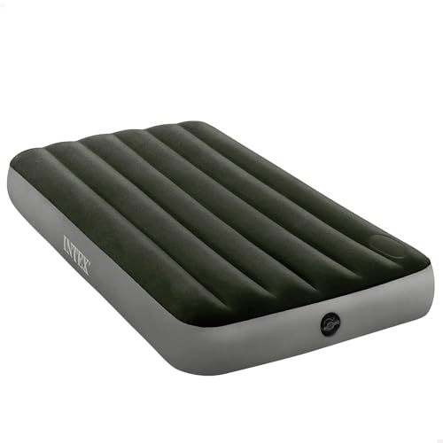 Intex TWIN DURA-BEAM DOWNY AIRBED WITH FOOT BIP
