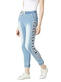 Miss Chase Womens Stretchable Denim Joggers