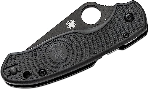 Spyderco para 3 Lightweight Signature Knife with 2.58" Stainless Steel Blade and Durable FRN Handle - PlainEdge - C223