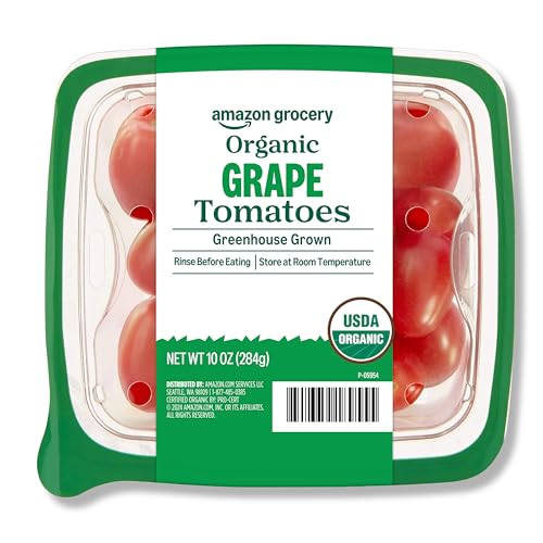 Amazon Grocery, Organic Grape Tomatoes, 10 Oz (Previously Fresh, Packaging May Vary)