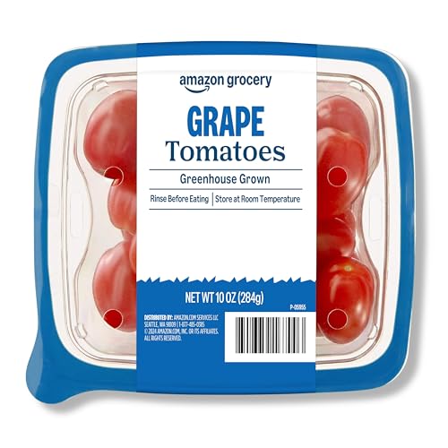 Amazon Grocery, Grape Tomatoes, 10 Oz (Previously Fresh Brand, Packaging May Vary)