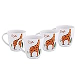 Cello Melamine Mug Set of 4 Multicolor 200ml