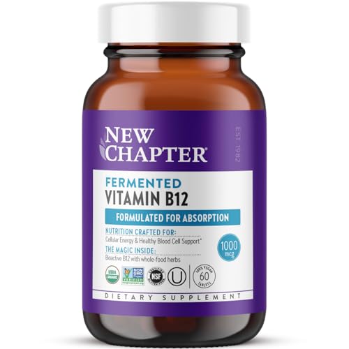 New Chapter Fermented Vitamin B12 Unique Fermented Formula