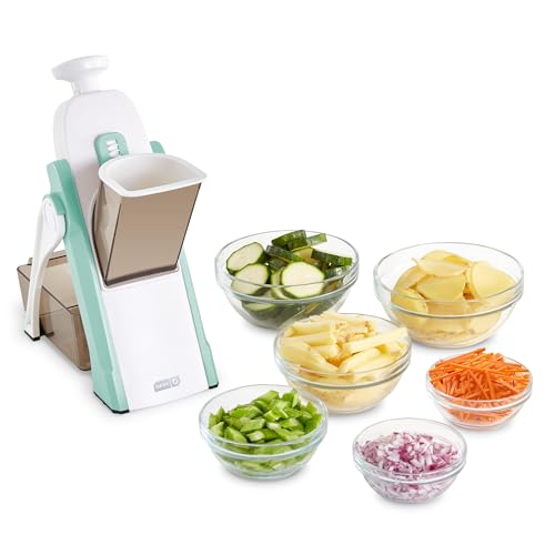 Dash Safe Slice Mandoline Slicer Foldable Compact Julienne and Dicer
