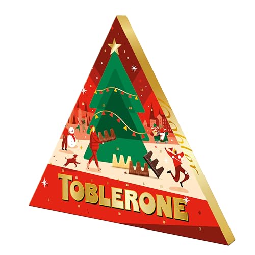 🔥 SELTEN SO GÜNSTIG (-30%) Toblerone Adventskalender mit Mini-Toblerone, Ideal für die Festtage, 200 g
