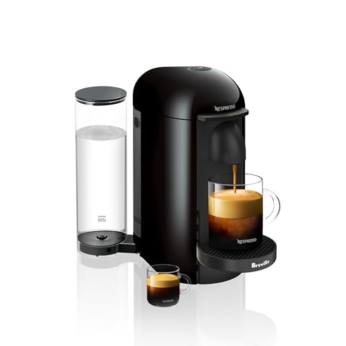Nespresso Vertuo Plus Coffee and Espresso Maker by Breville, Ink Black