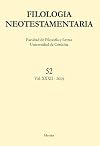 Filología Neotestamentaria 52: Vol. XXXII, 2019
