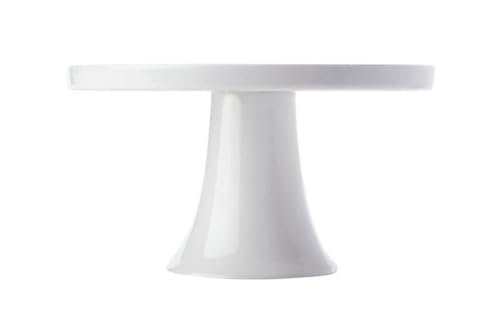 Maxwell & Williams White Basics Footed Cake Stand 20cm Gift Boxed