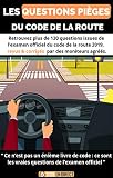 Livre De Code De La Route Les Questions Piges Du Code De La Route Edition 2019