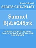 Samuel Bjrk Series Checklist Reading Order Of Holger Munch Mia Kruger English Edition