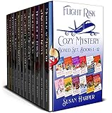 Flight Risk Cozy Mystery Boxed Set Books 1 12 English Edition