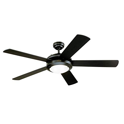 Westinghouse Lighting Comet Indoor Ceiling Fan with Light For Large Rooms