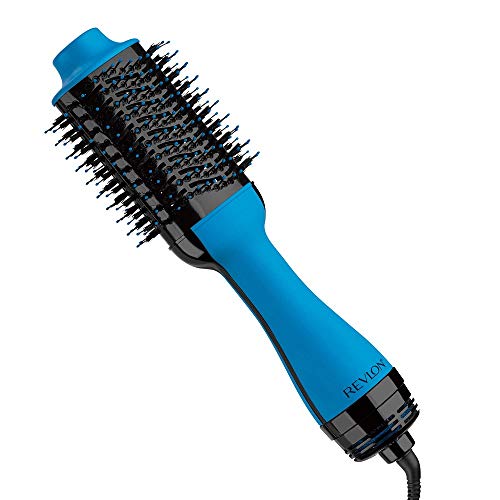 Revlon One-Step Hair Dryer and Volumizer Hot Air Brush, Blue