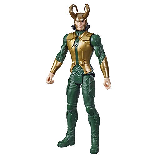 Avengers Marvel Titan Hero Series Blast Gear Loki Action Figure, 12" Toy, Inspired by The Marvel Universe, for Kids Ages 4 & Up