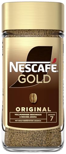 (-35%) NESCAFÉ GOLD Original, löslicher Bohnenkaffee, Instant-Kaffee aus erlesenen Kaffeebohnen, koffeinhaltig, 1er Pack (1 x 200g)