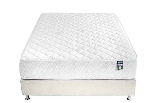 Smith & Oliver Oliver Smith - Organic Cotton - 10 Inch - Perfect Sleep - Comfort Plush Euro Pillow Top - Cool Memory Foam & Pocket Spring Mattress - Green Foam Certified - Queen Queen-New