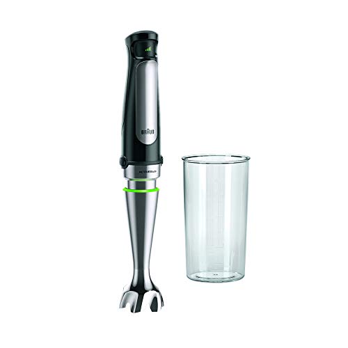 Braun MultiQuick 7 MQ 7000X Hand Blender - Purée Stick with Removable Stainless Steel Mixing Base with ActiveBlade Technology for Puréeing the Hardest