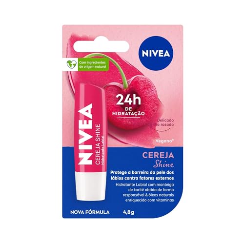 Protetor Labial Nivea Cereja Shine