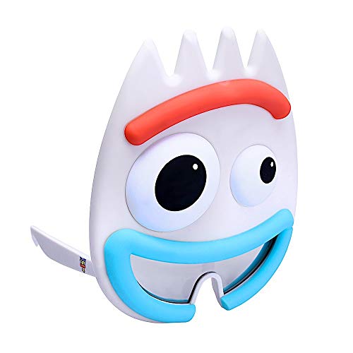 Sun-Staches Officially Forky Sunglasses | Disney Toy Story 4 Novelty Costume Shades | UV400 | One Size Fits Most Big Kids