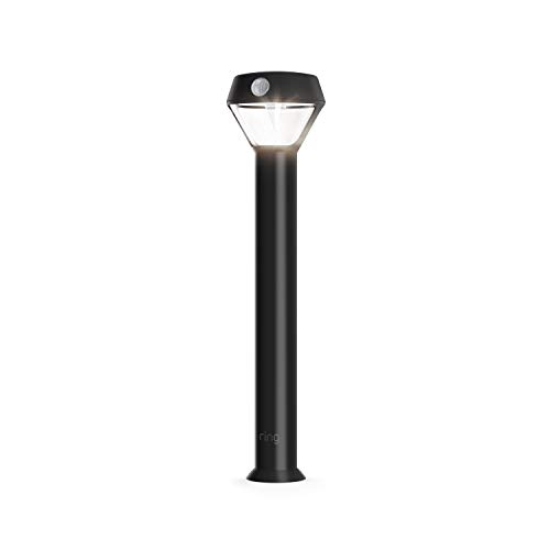Ring Solar Pathlight — Motion-activated pathlight, bright LEDs, works with Amazon Sidewalk, Black