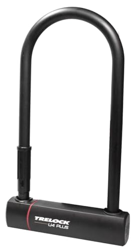 (-48%) TRELOCK U4 Plus Fahrradschloss Bügelschloss 23cm Schwarz Art.Nr. 8005196