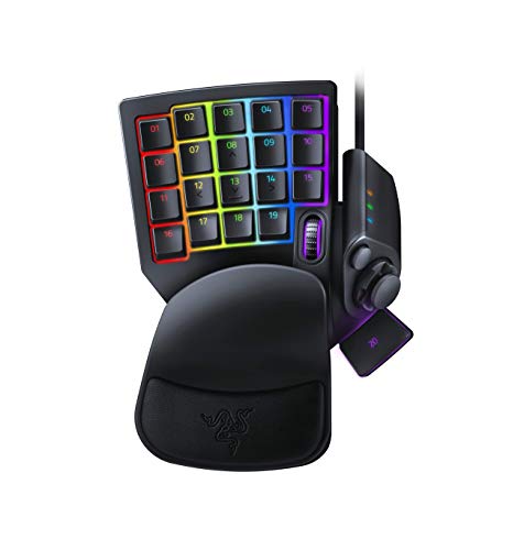 Razer Tartarus Pro - Gaming Keypad (Gamepad mit analog-optischen Tasten, 32 programmierbare Tasten, anpassbarer Auslösepunkt, Profile, Handballenaufla