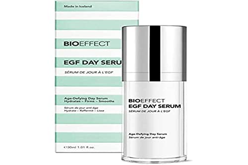 BIOEFFECT EGF Day Serum with Hyaluronic Acid and Natural Barley Growth Factor, Oil-Free Wrinkle Serum for Face, Boosts Hydration, Firming, Refines Pores, Smooths Skin Texture for All Skin Types