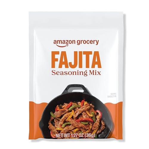 Amazon Grocery, Fajita Seasoning Mix, 1.27 Oz (Previously Happy Belly, Packaging May Vary)