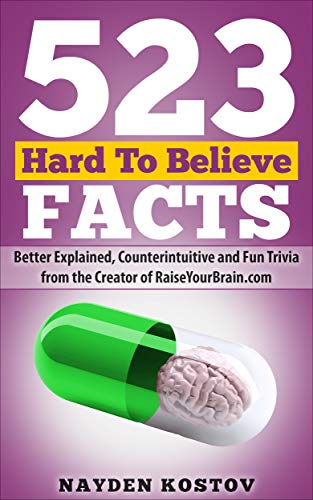 523 Hard to Believe Facts book cover