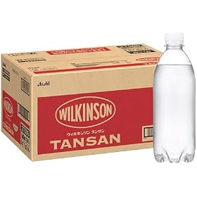 ウィルキンソン タンサン ラベルレスボトル 500ml×24本