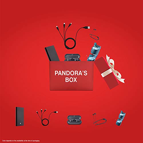 iBall Pandora's Box Premium Electronics Gift Hamper (Musi Twins, TW10 Earbuds, EarWear Base Pro, 3 in 1 Charging Cable, LPS 10000 Power Bank)