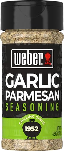 Weber Garlic Parmesan Seasoning, 4.3 oz