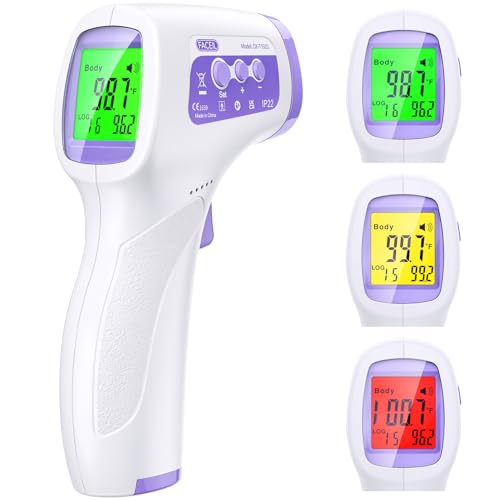 Antonki 2 Pack Room Thermometer for Home, Indoor Hygrometer Humidity Meter Gauge, Digital Temperature and Humidity Sensor Monitor for House, Terrarium, Incubator, Greenhouse - Battery Included