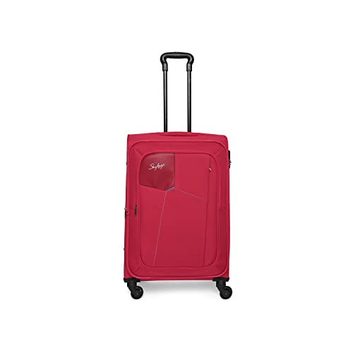 Rubik Soft Case Cabin (Small Size) Trolley Bag, Red