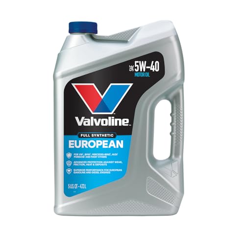 Valvoline European Vehicle Full Synthetic 5W-40 Motor Oil 5 Quart