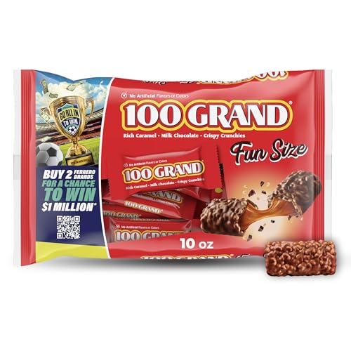 Nestle's, 100 Grand Fun Size laydown Bag, 10 Ounce