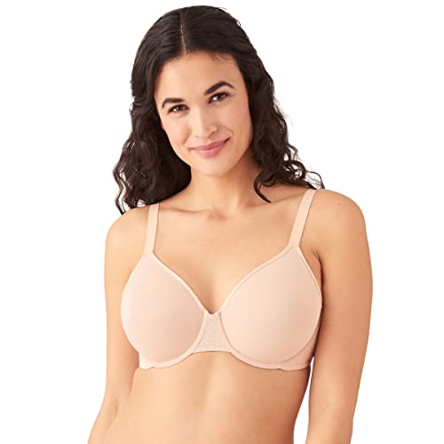 Wacoal Women's Back Appeal Minimizer Unlined Underwire Bra, Rose Dust, 36DD