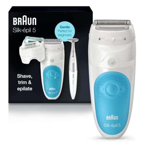 Braun Silk-épil 5 5-810 Epilator Comes with a cap to help newbies adjust to the