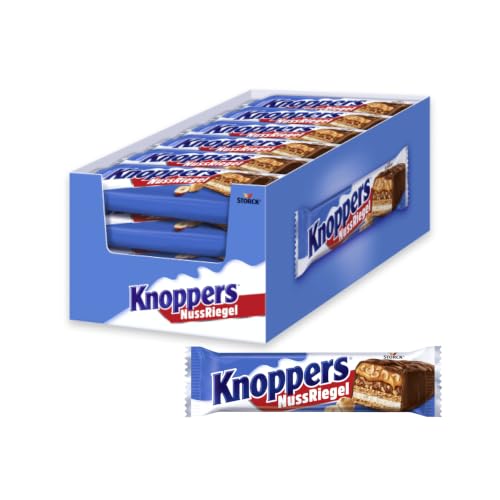 (-44%) Knoppers NussRiegel, 24 Schokoriegel mit Haselnüssen & Karamell - 24 x 40 g