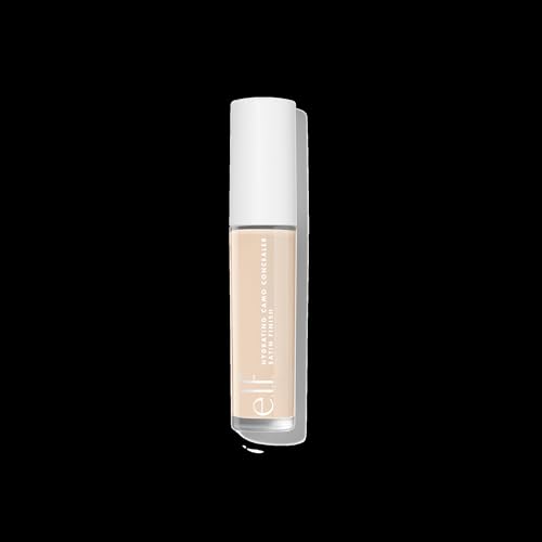 e.l.f. Hydrating Camo Concealer, Covers Blemishes & Under-Eye Circles, Full-Coverage & Delivers A Satin Finish, Vegan & Cruelty-Free, Fair Warm