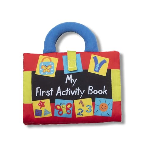 Ks Kids My First Activity Book 8 Page Soft Book For Babies And