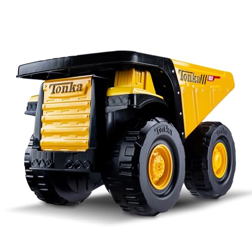 Tonka Steel Classics Toughest Mighty Dump Truck, Ages 3+