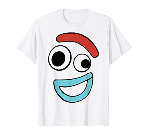 Disney Pixar Toy Story 4 Forky Large Happy Face T-Shirt