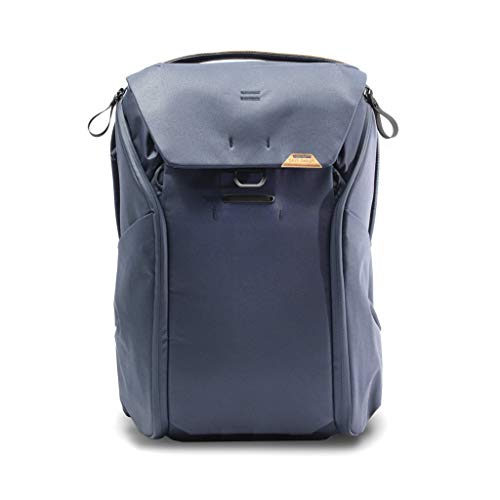 Peak Design Everyday Backpack 30L, Midnight, MagLatch Top, Dual Side Access, FlexFold Dividers, Fits 15" / 16" Laptop, For Camera Carry, Daily Commutes or Travel, Versatile Backpack for Men & Women